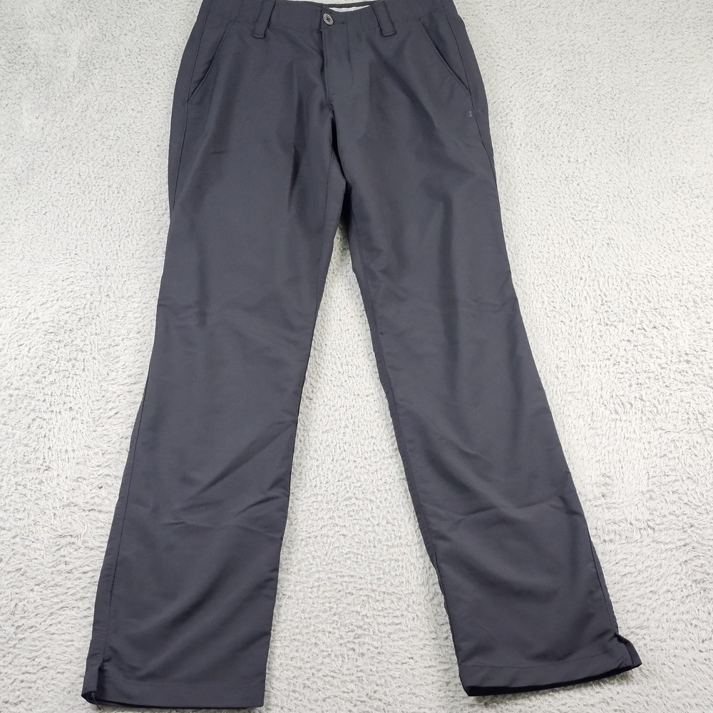 Under Armour Pants Mens 30x32 Gray Golf Stretch Chino Lightweight 1248089